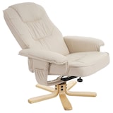 thumbnail of Relaxsessel Fernsehsessel Sessel ohne Hocker M56 Kunstleder FSC®-zertifiziert ~ creme
