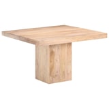 thumbnail of Table de salle à manger 120x120x77 cm Bois de manguier massif Modèle Sirius Ovale