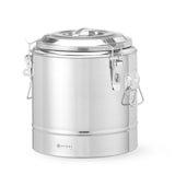 thumbnail of HENDI Isolierter tragbarer Behälter, Kitchen Line, 36L, Silber, ⌀400x(H)500mm
