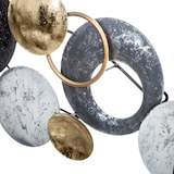 thumbnail of WellHome - Decoración de pared redondo de metal 90,5x6,5x44cm