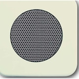 thumbnail of Busch-Jaeger Zentralscheibe weiss 8253-212 2CKA008200A0076