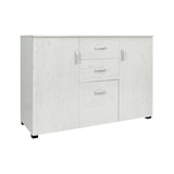 thumbnail of Dmora Credenza Dpavac, Buffet da soggiorno, Madia da salotto, Credenza moderna a 3 ante e 2 cassetti, 120x40h83 cm, Grigio