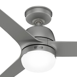thumbnail of Outdoor Deckenventilator Seawave Silber mit Licht 132