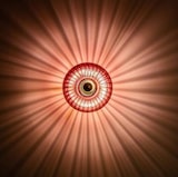 thumbnail of Wandlampe aus Glas GRACE – Rosa und Gold