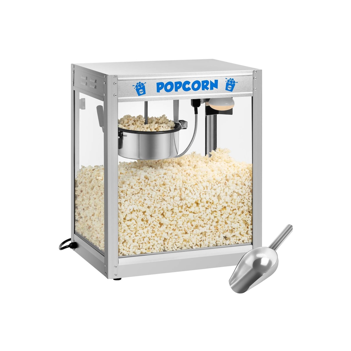 Royal Catering - Popcornmachine - Roestvrij staal