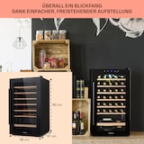 thumbnail of Klarstein Barossa 32 Uno Weinkühlschrank 1 Zone 95 Liter / 36 Flaschen Touch-Display Schwarz