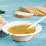 thumbnail of BIOZOYG 1000 Stück Schale aus Zuckerrohr 400ml - Einwegschale für Salate, Bowls, Suppen, Eintöpfe - Runde Zuckerrohrschale - biologisch abbaubar