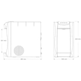 thumbnail of Sprudelwassergerät Tafelwasseranlage Piccola 15 Fizz schwarz SET & Unterschrank