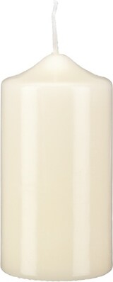 thumbnail of Kerzen Spitzkopf Stumpenkerzen Champagner, 120 x 70 mm, 6 Stück