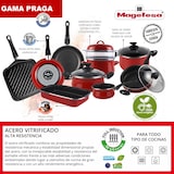 thumbnail of Magefesa Praga Sartén Doble Tortilla Patatas 24 cm, Inducción, Antiadherente, sin PFOA, Lavavajillas, Rojo