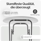 thumbnail of Casaria Stehtisch Bistrotisch Klappbar 60cm Holz Optik Weiß