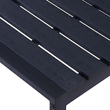 thumbnail of vidaXL Gartenbank 180 cm PS-Platte Schwarz