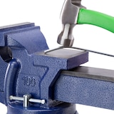 thumbnail of tectake Étau de serrage, établi, Enclume, Plateau Base tournante  Bleu