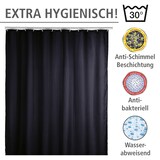 thumbnail of WENKO Anti-Schimmel Duschvorhang Uni Black
