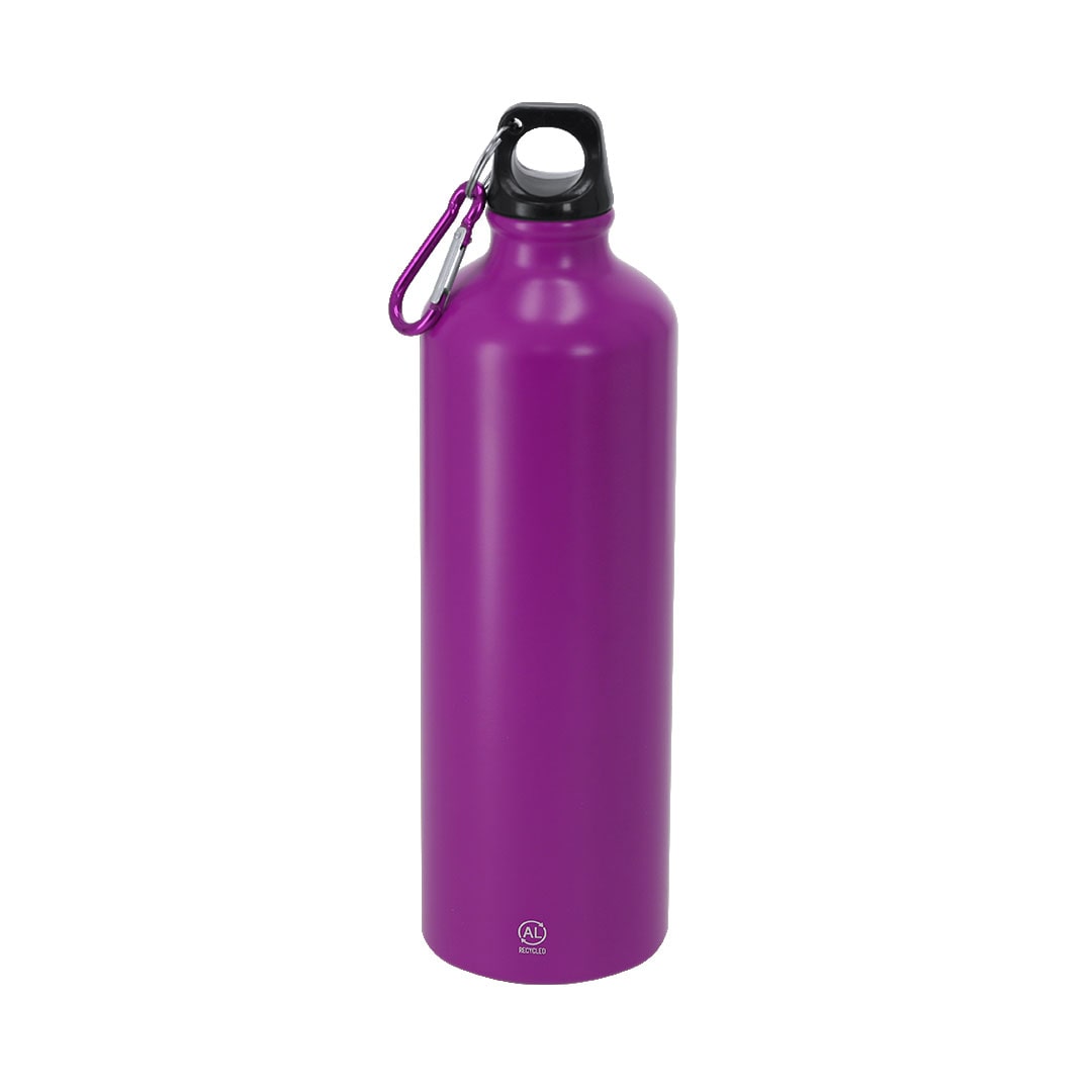 2x Garrafa 800 Ml Em Alumínio Fuscia