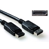 thumbnail of ACT AK3981 4K DisplayPort kabel | Male/Male | Power Pin 20 aangesloten | Zwart | 3 meter