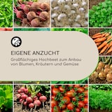 thumbnail of High Grow Straight Hochbeet 180 x 60 x 90 cm 970 l Stahl verzinkt Anthrazit