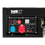 thumbnail of MSW Notstromaggregat Diesel - 2830 / 8500 W - 30 L - 230/400 V - mobil - AVR - Euro 5