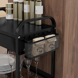 thumbnail of HOMCOM - Rollwagen - 61L x 32,6B x 58,5H cm - schwarz
