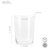 thumbnail of Vaso Extrafino Sidra Zero 50 cl 12 unidades
