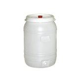 thumbnail of Fass Kunststoff, Plastikfass mit Deckel - 60L mit Gärspund und Zapfhahn