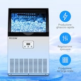 thumbnail of Macchina di ghiaccio CIM-360,27kg/24h,220V
