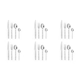 thumbnail of Excelsa set 24 posate Bambu' acciaio argento