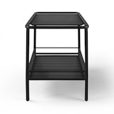 thumbnail of Desserte intérieur à roulettes en acier anthracite