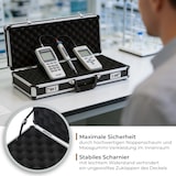 thumbnail of HMF 14433-02 Alu Transportkoffer, 62 x 26 x 12 cm, Schwarz