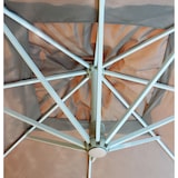 thumbnail of BS COM Ombrellone da Giardino decentrato 3x3 in alluminio 300x300x290 cm Tortora