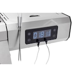 thumbnail of Tarrington House Gasbarbecue met 6+1 branders Glenwood, roestvrij staal, 157x60x118 cm, met zijtafels, digitale thermometer, wielen, zilver