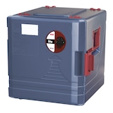 thumbnail of thermohauser blu'box 52 EN/GN hot² Lite, harde kunststof box van PP, blauw