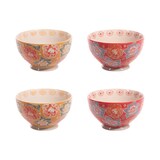 thumbnail of Coffret de 4 bols Zephyr 14 cm -  Multicolore Rond Grès Table Passion 14.00x14.00 cm