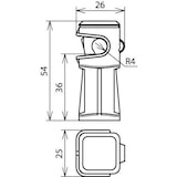 thumbnail of DEHN 204003 LH DS 8 H36 IGM6 GR Überspannungsschutz-Montageset 1 St.