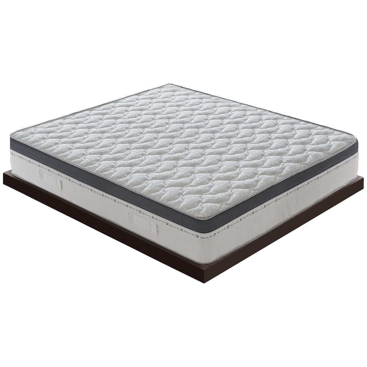 MaterassieDoghe - Materasso 160x200 a molle insacchettate e Memory Foam - Alto 27 cm - 13 zone di comfort