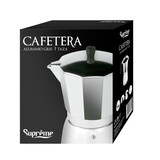 thumbnail of CAFETERA SUPREME ALUMINIO GRIS 12 TAZAS