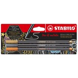 thumbnail of STABILO 3 feutres métallisés Pen 68 metallic or, argent, cuivre