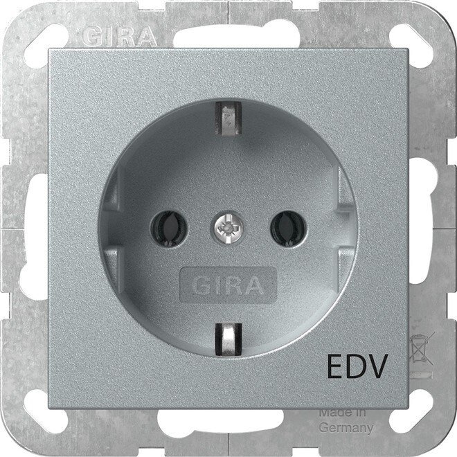 Gira Steckdose Aufdruck EDV 445826