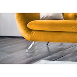 thumbnail of KAWOLA Sofa CHARME 2-Sitzer Velvet curry