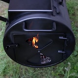 thumbnail of TAINO CHIEF 130 KG Smoker BBQ Grillkamin Räucherofen Holzkohle Grill 3,5mm Stahl