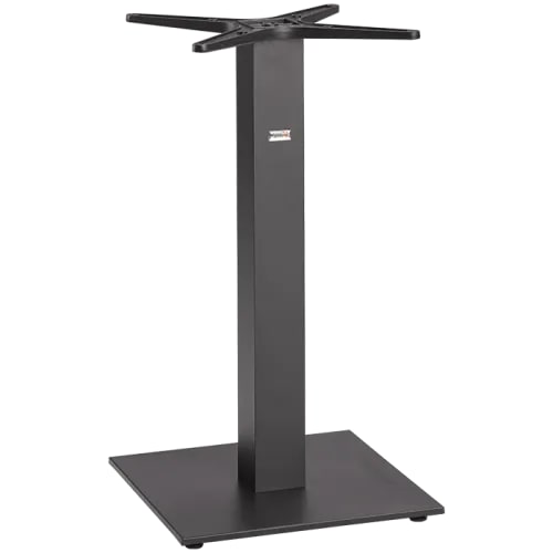 Garden Emotions Outdoor Stehtischgestell für quadratische Tischplatten bis 80x80 cm Borkum high anthrazit