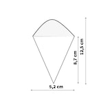 thumbnail of MONOUSO - Cone de Folha de Pinho 13cm (100 Uds)