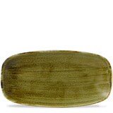 thumbnail of 6 x Platte eckig 35,5x18,9cm STONECAST plume green