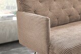 thumbnail of KAWOLA Esszimmerbank CHARME Cord taupe 186cm