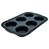 thumbnail of Zenker muffinvorm met 6 holtes, 28 x 18 cm, siliconen glasvezel
