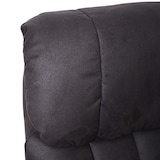 thumbnail of MCA Relaxsessel Calgary 2, Fernsehsessel Sessel, Stoff/Textil 150kg belastbar ~ braun-schwarz, Walnuss-Optik