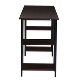 thumbnail of SVITA STUDIO bureau plank walnoot look zwart metalen poten