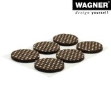 thumbnail of WAGNER Anti-Rutsch Pads 12tlg. - Ø 22 x 3 mm, Filz Mix, selbstklebend, rutschhemmend - 16012299