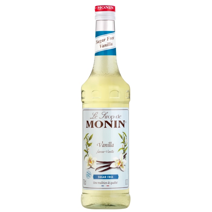 MONIN - Vanille sans sucre 70 cl pour boissons chaudes, cocktails ou thés glacés