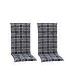 thumbnail of 2er Set Belgrad M650 grau/anthrazit Karo